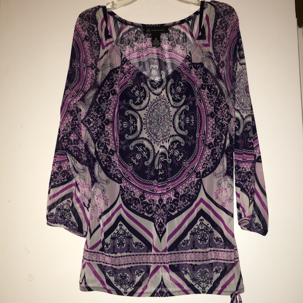Mesh Blouse with under shirt